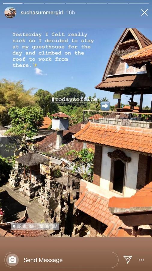 Kampung Sari Homestay أوبود المظهر الخارجي الصورة